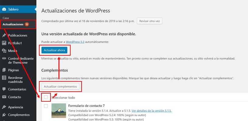 Asegura el corazón de tu sitio: actualizaciones sin miedo y sin errores